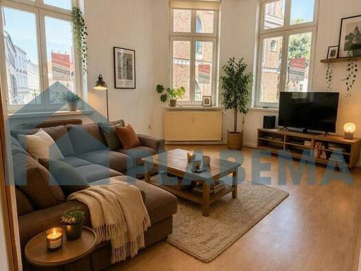 Wohnung zur Miete 775 € 4 Zimmer 77,3 m² Alter Markt 12 Parchim Parchim 19370