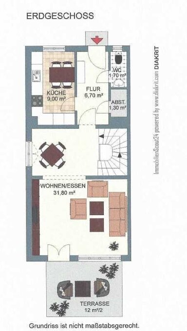 Reihenendhaus zur Miete 1.895 € 6 Zimmer 138 m² 235 m² Grundstück Schöneiche 15566