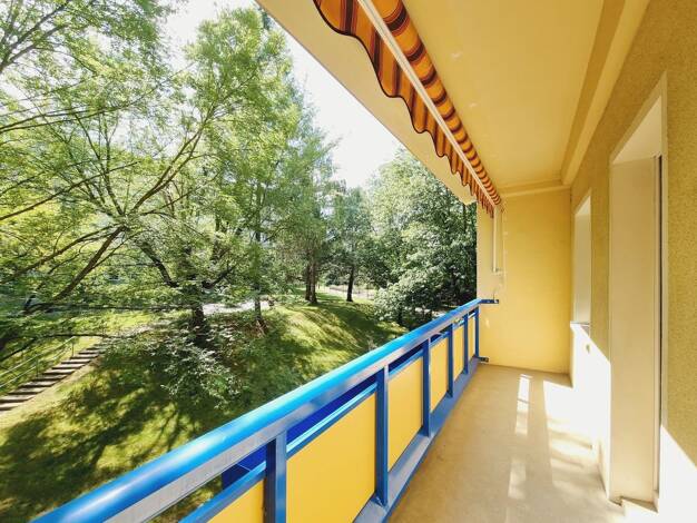 Wohnung zur Miete 657 € 4 Zimmer 77,5 m² 3. Geschoss Hagebuttenweg 1 Neu-Omsewitz (Harthaer Str.-Mitte) Dresden 01169