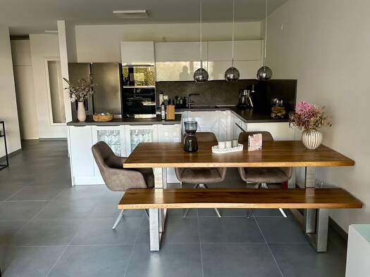 Terrassenwohnung zur Miete 1.200 € 2,5 Zimmer 79 m² Geschoss EG/4 frei ab 01.02.2026 Oberneuland Bremen 28355