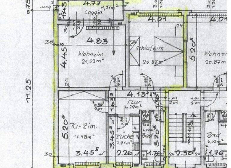 Wohnung zum Kauf provisionsfrei 135.000 € 3 Zimmer 81 m² 2. Geschoss Elzweg 36 Helmstedt 38350