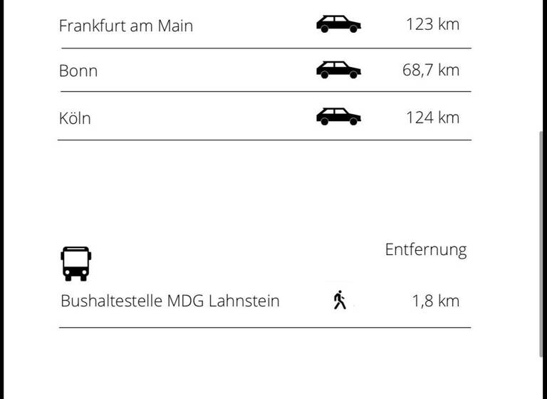 Wohnung zur Miete 1.190 € 3 Zimmer 78 m² Geschoss 1/2 frei ab sofort Oberlahnstein Lahnstein 56112