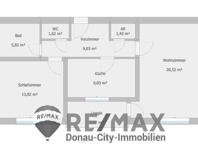 Wohnung zum Kauf 99.000 € 2 Zimmer 62,4 m² EG Grimmenstein 2840