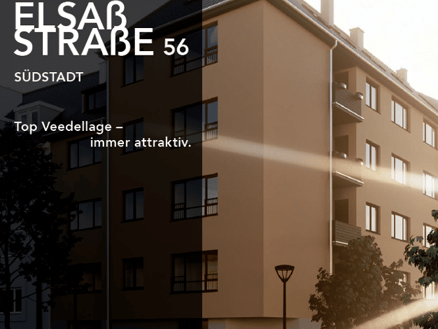 Wohnung zum Kauf provisionsfrei 279.000 € 3 Zimmer 40 m² Elsaßstr. 56 Neustadt-Süd Innenstadt 50677