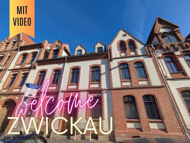 Wohnung zur Miete 280 € 2 Zimmer 42,2 m² EG Römerstr. 4 Innenstadt Zwickau 08056