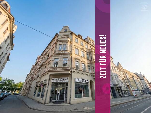 Wohnung zur Miete 640 € 3 Zimmer 84,5 m² 2. Geschoss frei ab 01.11.2026 Steinweg 46 Innenstadt Halle (Saale) 06110
