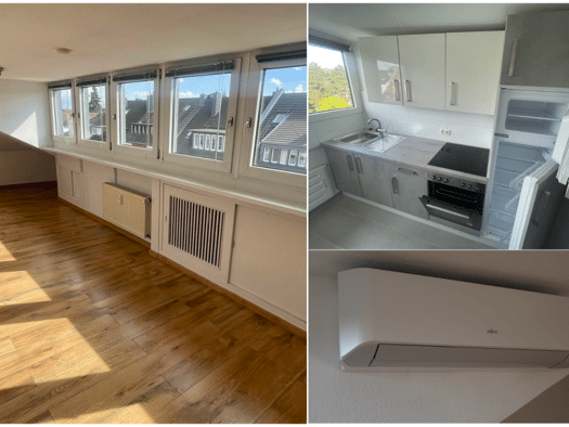 Penthouse zum Kauf 365.000 € 2 Zimmer 55,3 m² 3. Geschoss frei ab sofort Columbusstraße 42 Oberkassel Stadtbezirk 4 40549