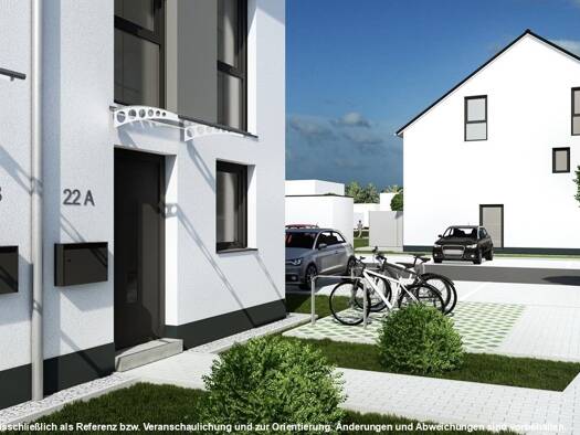 Reihenendhaus zum Kauf - Erstbezug provisionsfrei 599.900 € 5 Zimmer 142 m² 247 m² Grundstück frei ab sofort Die Alte Heckenteilung 24E Einhausen 64683