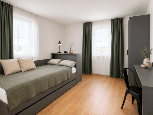 Wohnung zur Miete - Erstbezug 750 € 2 Zimmer 46 m² 4. Geschoss frei ab 01.10.2026 Am Flugplatz Strausberg Strausberg 15344
