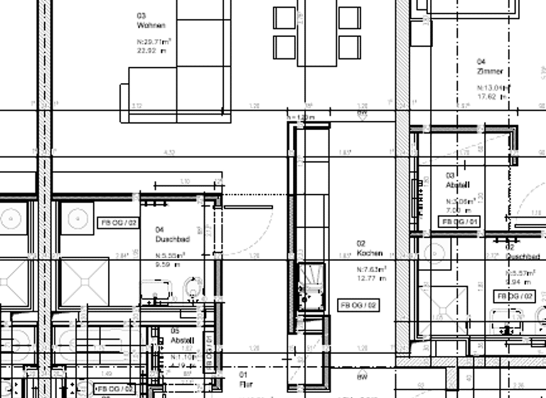 Wohnung zur Miete 1.085 € 3 Zimmer 90,5 m² 2. Geschoss Kommodore-Johnsen-Boulevard 3a Handelshäfen Bremen 28217