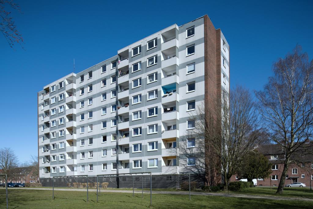 Wohnung zur Miete 393 € 3 Zimmer 69,7 m²<br/>Wohnfläche 4.<br/>Geschoss Pommersche Straße 6 Bant Wilhelmshaven 26382