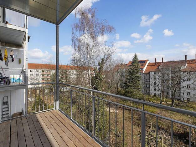 Wohnung zur Miete 1.250 € 3 Zimmer 103 m² 3. Geschoss Portitzer Str. 12 Sellerhausen-Stünz Leipzig 04318