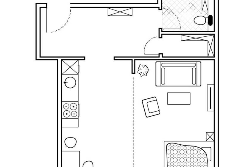 Studio zum Kauf 209.000 € 1 Zimmer 53,5 m² 2. Geschoss Gottschedstraße 38 Zentrum-West Leipzig 04109