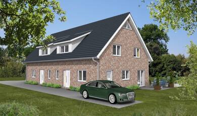 Doppelhaushälfte zum Kauf - Neubau 494.950 € 4 Zimmer 116,5 m² 405 m² Grundstück Sandkrug II Hatten / Sandkrug 26209