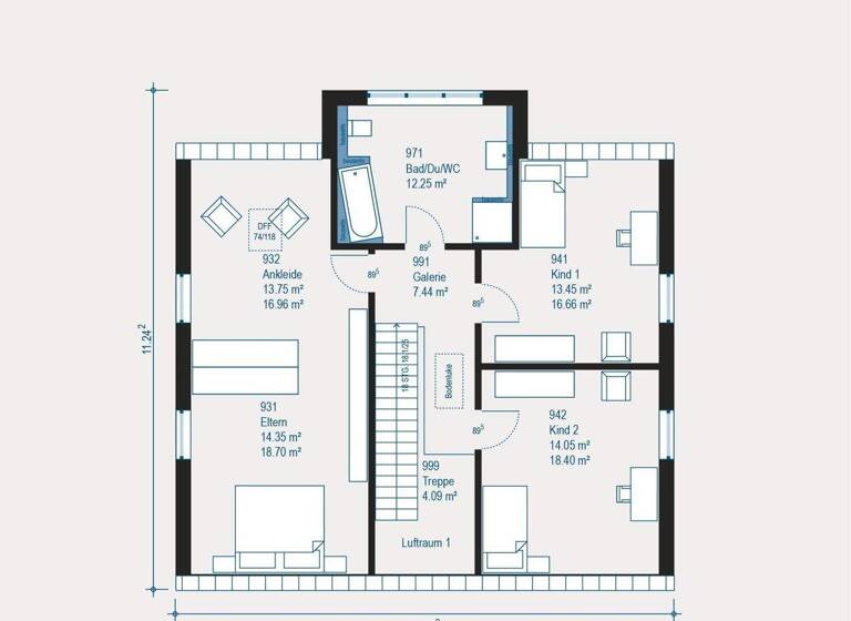 Einfamilienhaus zum Kauf 439.179 € 5 Zimmer 193,7 m² 581 m² Grundstück Hohenhausen Kalletal 32689