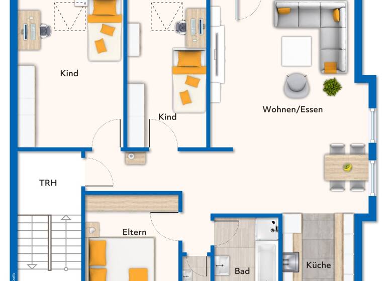 Wohnung zum Kauf 449.000 € 4 Zimmer 107 m²<br/>Wohnfläche Köngen 73257