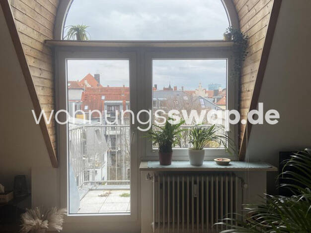 Studio zur Miete Tauschwohnung 600 € 1 Zimmer 46 m² 5. Geschoss Schwanthalerhöhe München 80339