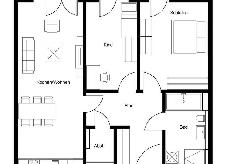 Wohnung zur Miete 1.467 € 3 Zimmer 79 m² EG Elsa-Neumann-Straße 41 Siemensstadt Berlin 13629