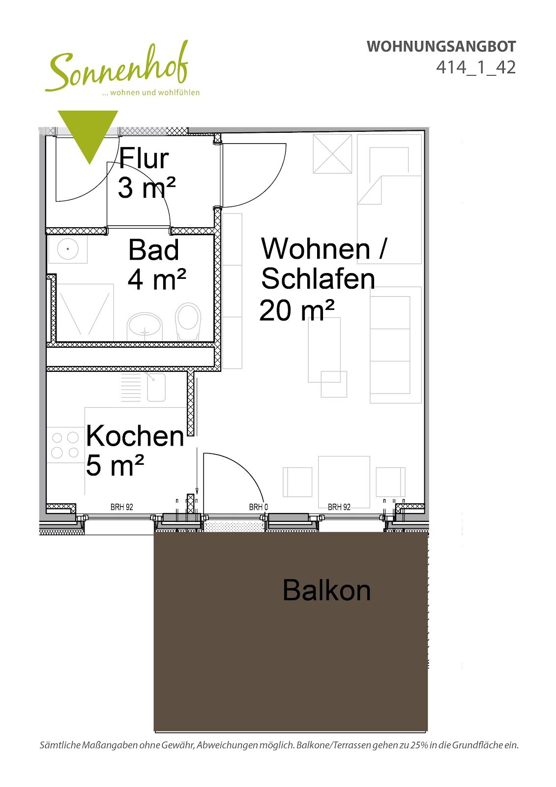 Wohnung zur Miete 315 € 1 Zimmer 35 m²<br/>Wohnfläche 4.<br/>Geschoss 01.03.2025<br/>Verfügbarkeit Käthe-Kollwitz-Straße 15 Heidenau 01809