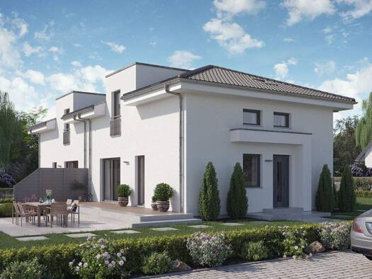 Doppelhaushälfte zum Kauf 418.284 € 4 Zimmer 134 m² 858 m² Grundstück Hützel Bispingen 29646