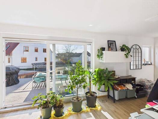 Terrassenwohnung zur Miete 880 € 2 Zimmer 80 m² 1. Geschoss Heddesheim 68542