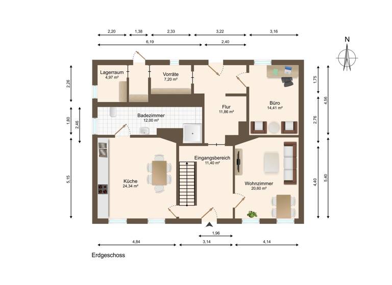 Doppelhaushälfte zum Kauf 39.000 € 6 Zimmer 185,3 m²<br/>Wohnfläche 235 m²<br/>Grundstück Bregenstedt Erxleben 39343