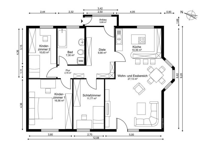 Einfamilienhaus zum Kauf 340.000 € 4 Zimmer 101,4 m² 438 m² Grundstück frei ab 01.09.2028 Glienick Zossen / Glienick 15806