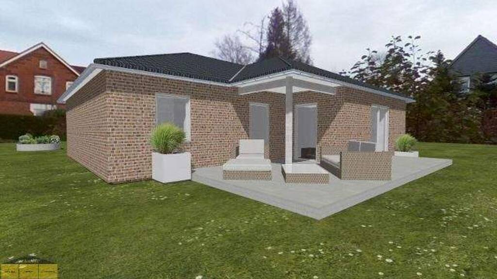 Bungalow zum Kauf 315.900 € 4 Zimmer 123,7 m² 1.481 m² Grundstück Bogenstraße 5 Geestenseth Schiffdorf 27619