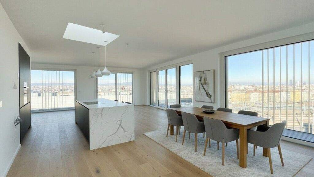 Wohnung zum Kauf - Erstbezug 1.200.000 € 3 Zimmer 119,9 m² 10. Geschoss Laxenburger Straße Wien 1100