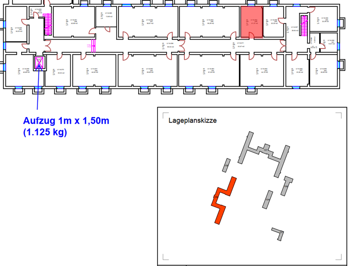 Lagerhalle zur Miete 4,49 € 21,4 m²<br/>Lagerfläche Zur Wetterwarte 50 Flughafen Dresden/Industriegebiet Klotzsche Dresden 01109