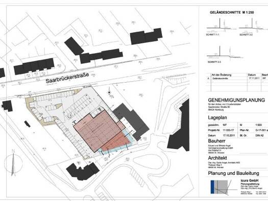 Büro zur Miete - Erstbezug provisionsfrei 273 m² Bürofläche teilbar von 30 m² bis 270 m² Saarbrücker Straße 80 Homburg Homburg 66424
