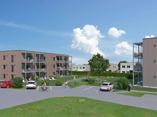 Wohnung zur Miete - Erstbezug 750 € 3 Zimmer 70 m² 1. Geschoss frei ab 01.12.2026 Sportplatzstraße 32 und 33 Haag am Hausruck 4680