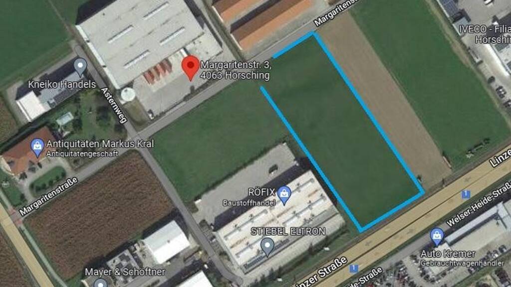 Grundstück zur Miete 9.515 € 9.515 m² Grundstück Hörsching 4063