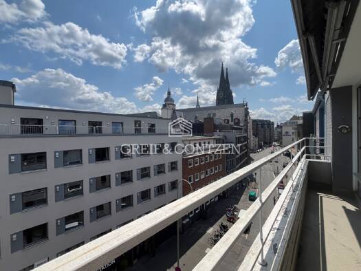 Wohnung zur Miete 1.300 € 3 Zimmer 76,6 m² 5. Geschoss Altstadt-Nord Köln 50668