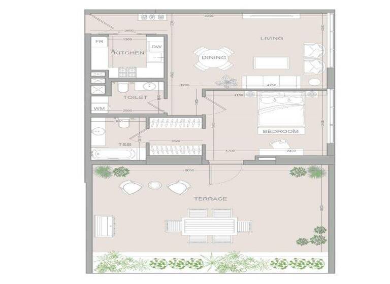 Wohnung zum Kauf - Erstbezug provisionsfrei 412.046 € 2 Zimmer 122,4 m² Dubai