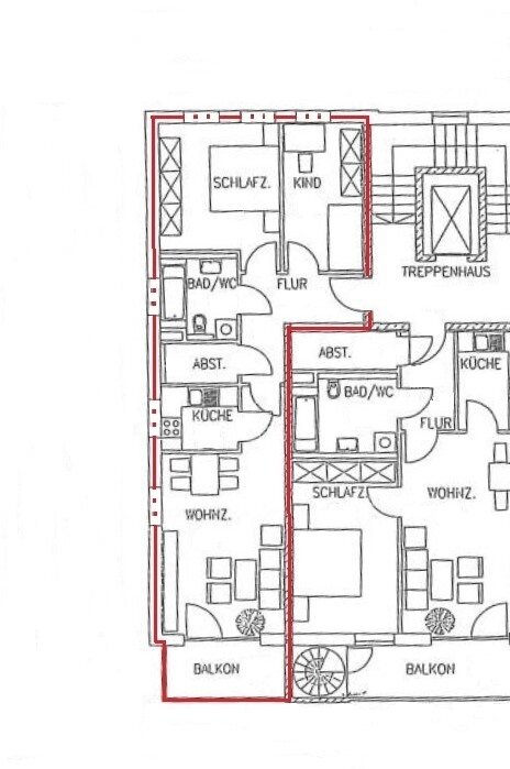 Wohnung zum Kauf provisionsfrei 226.896 € 3 Zimmer 67,7 m²<br/>Wohnfläche 3.<br/>Geschoss Südvorstadt Leipzig 04275