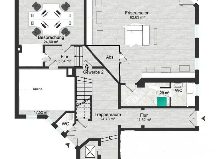 Bürofläche zum Kauf 170.000 € 2 Zimmer Sellerhausen-Stünz Leipzig / Sellerhausen-Stünz 04318