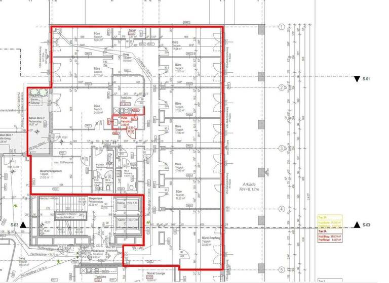 Bürofläche zur Miete 13,50 € 319 m² Bürofläche Wien 1020