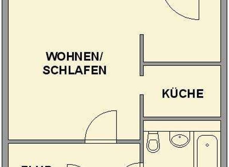 Studio zur Miete 185 € 1 Zimmer 34,3 m² 5. Geschoss frei ab 01.07.2026 Walter-Ranft-Str. 1 Hutholz Chemnitz 09123