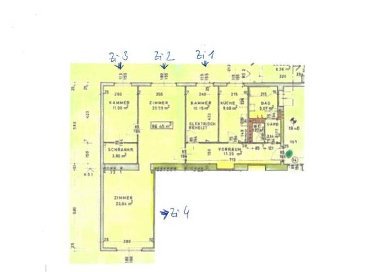 Studio zur Miete 550 € 1 Zimmer 15 m² 4. Geschoss Wien 1020