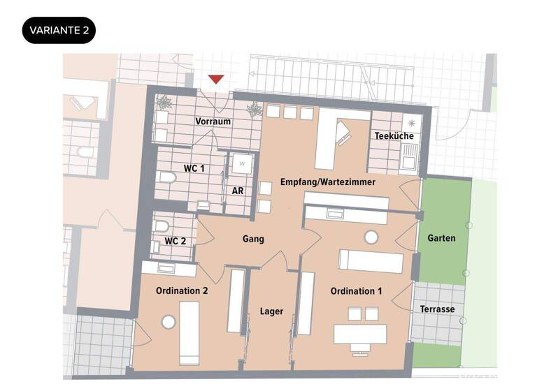 Praxis zum Kauf - Erstbezug 364.600 € 3 Zimmer 66 m² Bürofläche Wien 1230