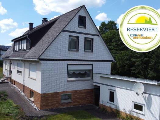 Mehrfamilienhaus zum Kauf 215.000 € 8 Zimmer 200 m² 1.431 m² Grundstück Feudingen Bad Laasphe 57334