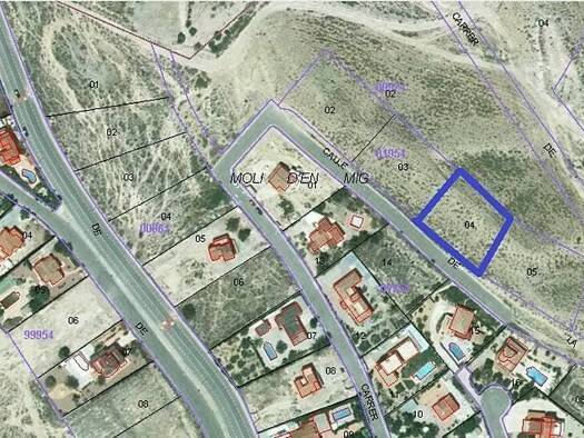 Grundstück zum Kauf provisionsfrei 84.000 € 1.200 m² Grundstück Mutxamel 03110