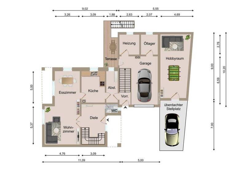 Einfamilienhaus zum Kauf 329.000 € 5 Zimmer 196 m² 833 m² Grundstück Norddeich 25764