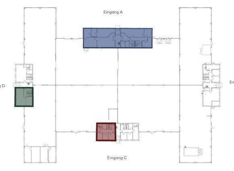 Bürofläche zur Miete provisionsfrei 5,50 € 7 Zimmer 322 m² Bürofläche teilbar ab 322 m² Ikarusstraße 10 Glesien Schkeuditz 04435