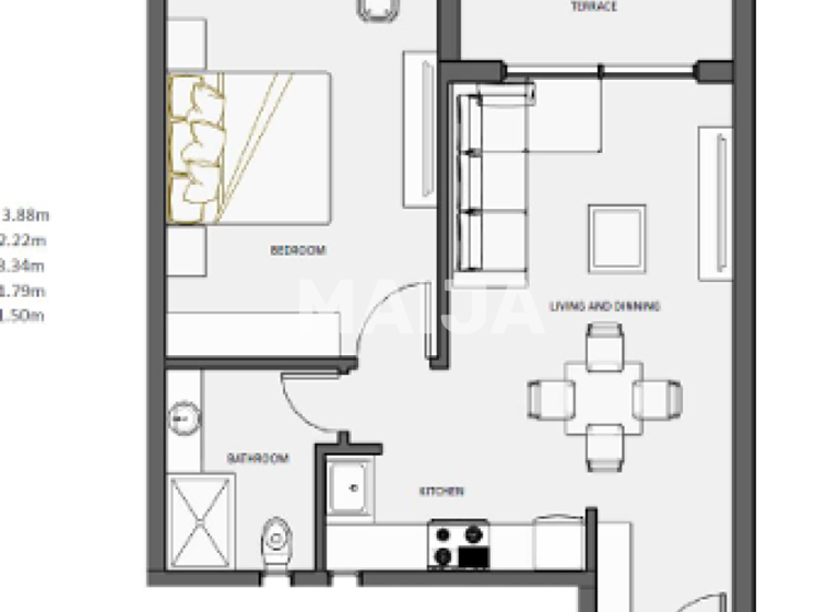 Studio zum Kauf 128.751 € 2 Zimmer 83,3 m² 2. Geschoss Hurghada, Sahl Hasheesh, Hurghada, Sahl Hasheesh Hurghada 1962013