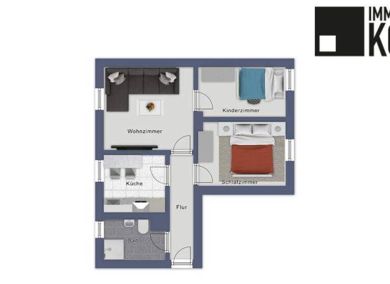 Wohnung zum Kauf 179.000 € 3 Zimmer 58,2 m² 1. Geschoss Coburg 96450