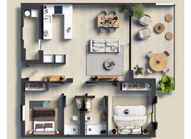 Studio zum Kauf 475.000 € 2 Zimmer 120 m² Capdepera 07580