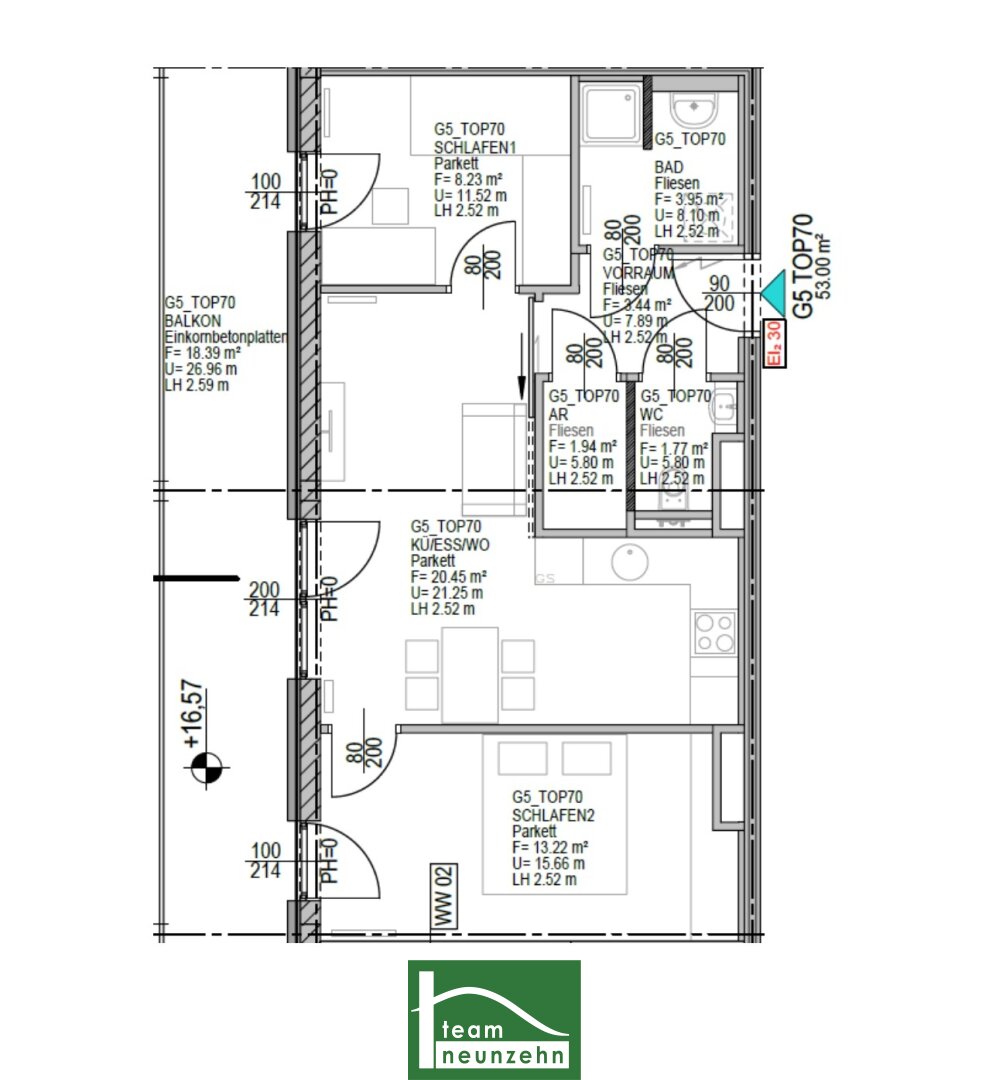 Wohnung zur Miete 603 € 3 Zimmer 53 m²<br/>Wohnfläche 5.<br/>Geschoss Alte Poststraße 83-85 Lend Graz 8020