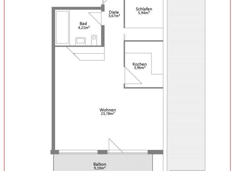 Maisonette zum Kauf 110.000 € 2,5 Zimmer 54 m²<br/>Wohnfläche 3.<br/>Geschoss Vordertodtmoos Todtmoos 79682